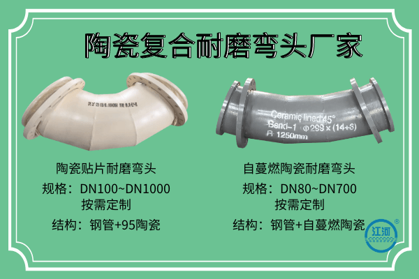 陶瓷復(fù)合耐磨彎頭廠家-按時交貨別擔心[江河]