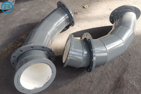 90&deg;耐磨陶瓷彎頭