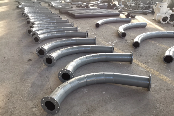 雙金屬?gòu)?fù)合耐磨90度彎頭