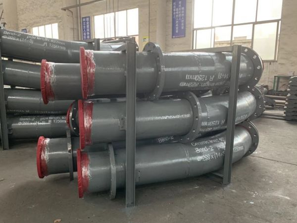 輸灰管道陶瓷復(fù)合90&deg;彎頭