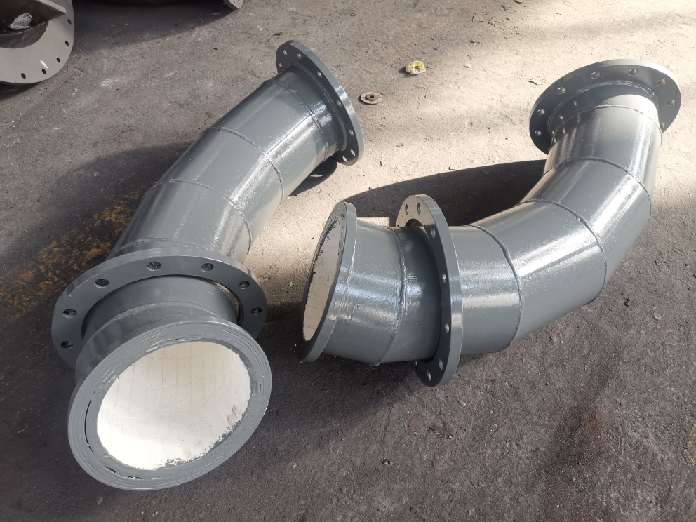 陶瓷貼片耐磨彎頭